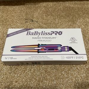 BaByliss Pro Nano Titanium Prima2000 3/4” hair straightener